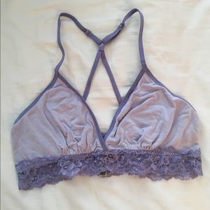 Anthropologie Lilac Bralette